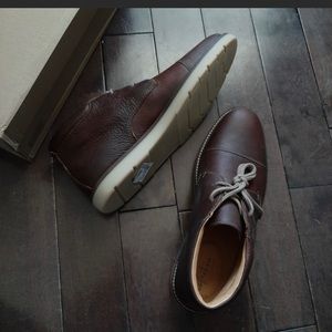 Clark's Brown Leather Desert Chukka Boots